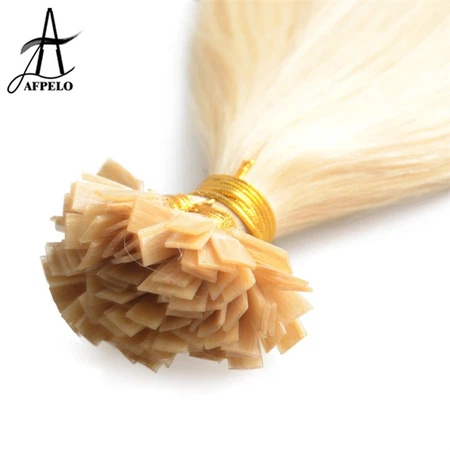 curly flat tip hair extension