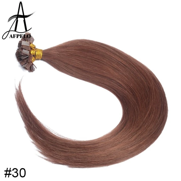 wavy flat tip hair extension